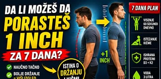 Da li možeš da porasteš za 7 dana – istina o držanju da li možeš da porasteš za 7 dana držanje kičma i visenje