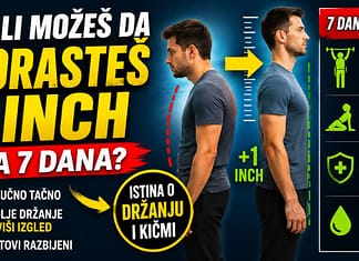 Da li možeš da porasteš za 7 dana – istina o držanju da li možeš da porasteš za 7 dana držanje kičma i visenje