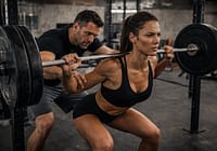 Najčešće greške u teretani koje koče napredak najcesce-greske-u-teretani-vezba-cucanj-trener-fitnessmonica