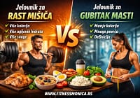 Jelovnik za rast mišića vs. gubitak masnih naslaga – ključne razlike jelovnik-rast-misica-vs-gubitak-masti-fitnessmonica