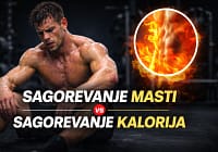 Sagorevanje masti vs sagorevanje kalorija Sagorevanje masti vs sagorevanje kalorija u fazi dijete – kako očuvati mišićnu masu tokom deficita