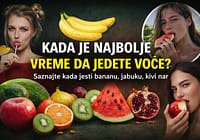 Kada jesti voće: najbolje vreme za bananu, jabuku, kivi i nar Najbolje vreme za konzumiranje voća poput banane, jabuke, kivija i nara