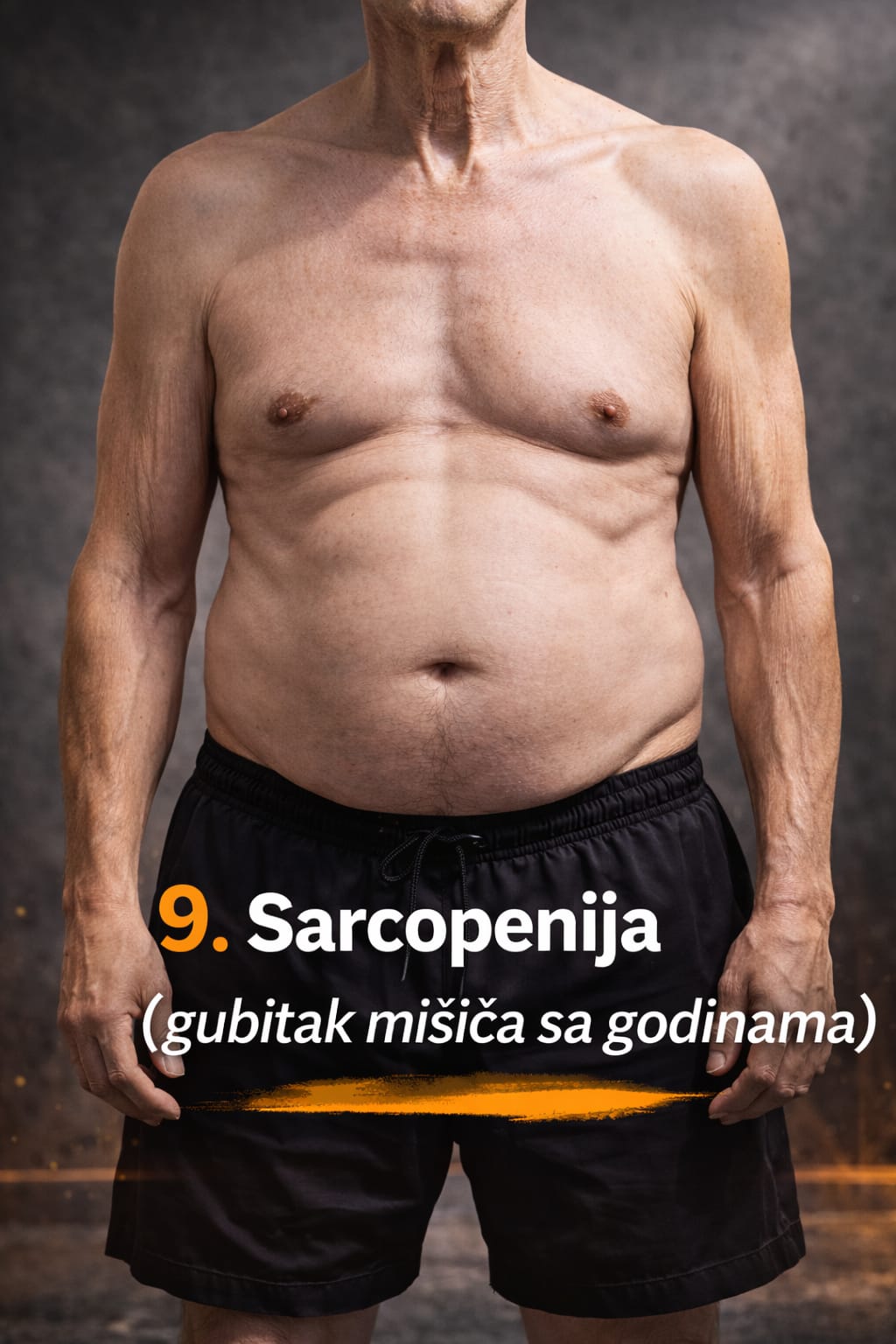 Sarcopenija (gubitak mišića sa godinama)