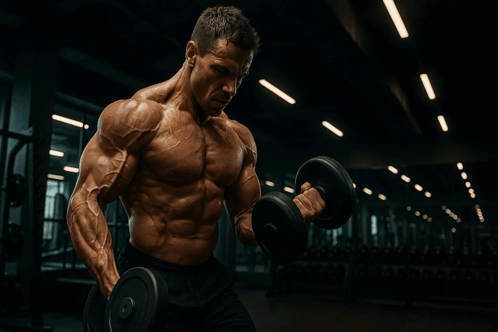 trening za hipertrofiju misica sa bucicama u teretani