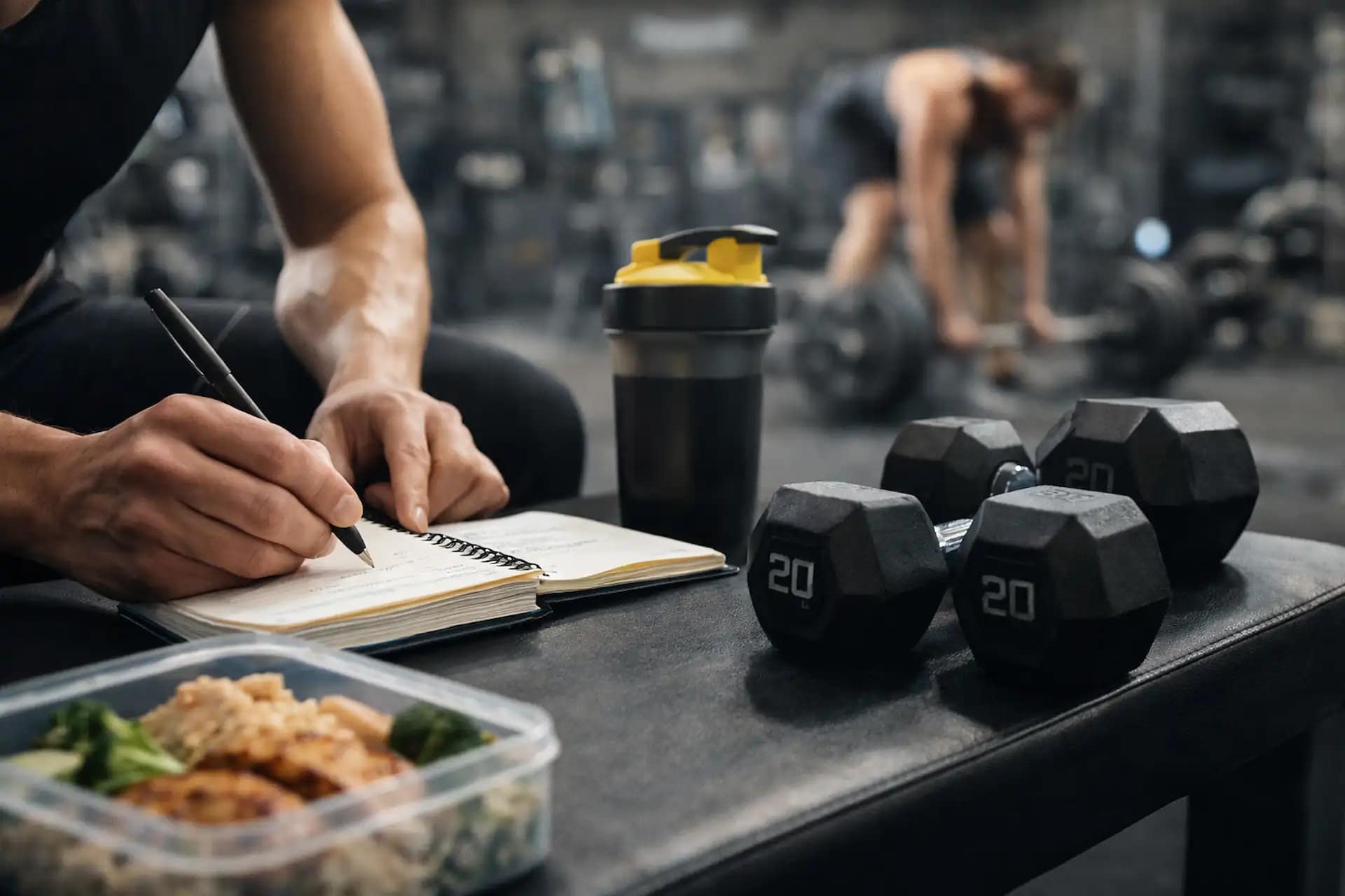 motivacija za trening i plan treninga u teretani