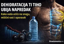 Dehidratacija i mišićni rast – kako voda utiče na snagu i oporavak Dehidratacija i mišićni rast – kako voda utiče na snagu i oporavak