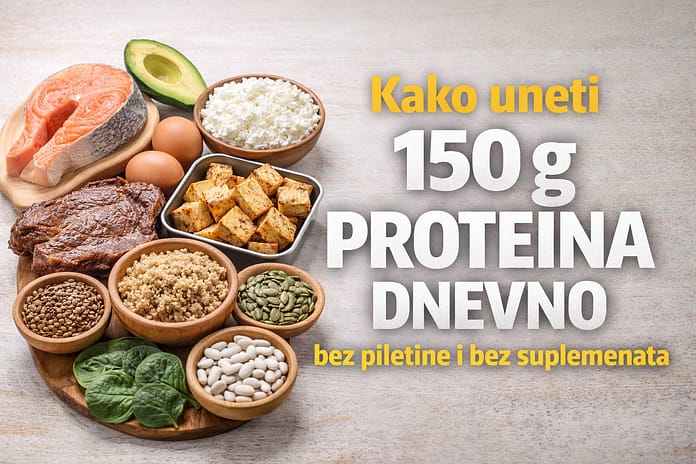 Kako uneti 150 g proteina dnevno bez piletine – fitnessmonica kako uneti 150 g proteina dnevno bez piletine i bez suplemenata kroz prirodne izvore hrane