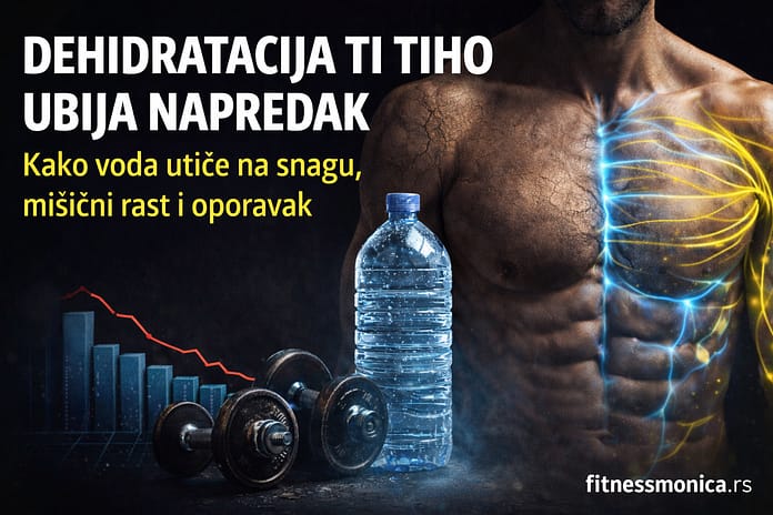 Dehidratacija i mišićni rast Dehidratacija i mišićni rast – kako voda utiče na snagu i oporavak