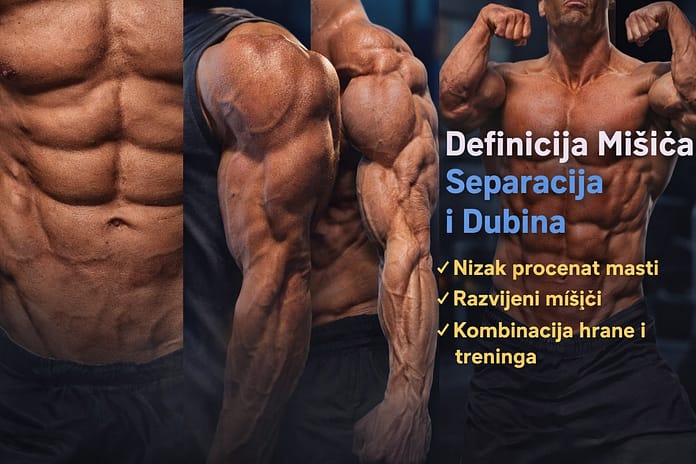 definicija i dubina mišića fitness vodič definicija mišića i separacija trbušnjaka primer