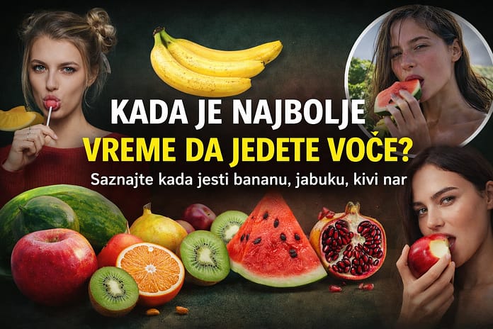 Kada jesti voće – vodič za zdravu ishranu Najbolje vreme za konzumiranje voća poput banane, jabuke, kivija i nara