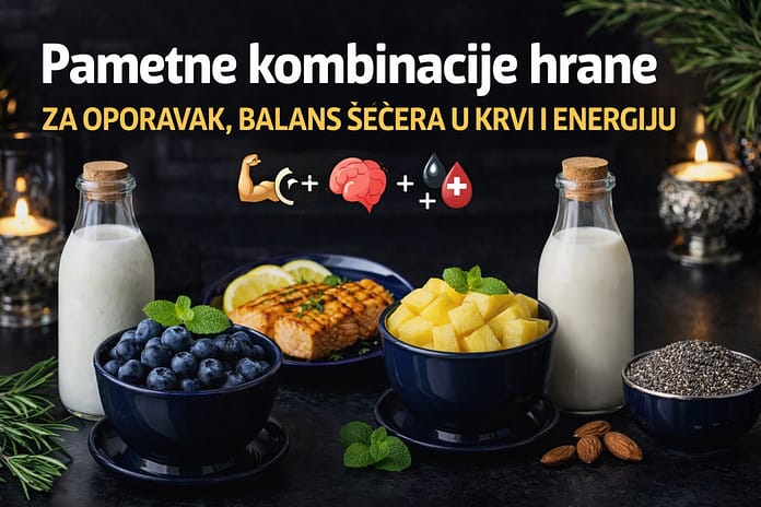 pametne-kombinacije-hrane-fitnessmonica Pametne kombinacije hrane za oporavak, energiju i balans šećera u krvi (2026 vodič)