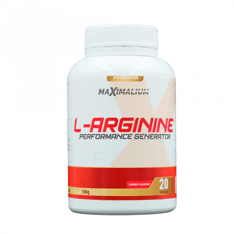 Maximalium L-Arginine 100g višnja – azot oksid, energija, cirkulacija