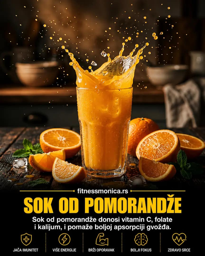 sok od pomorandze vitamin C imunitet energija